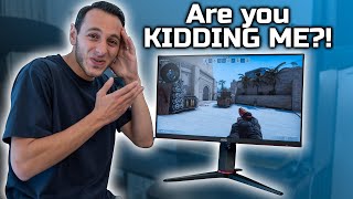 AOC 24G2ZU review BEST budget 240Hz monitor [upl. by Ellegna]