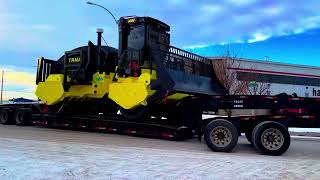 Tana H380 Landfill Compactor Delivery [upl. by Radbourne]