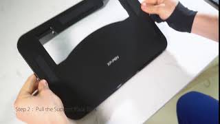 How to use XPPen AC 41 Stand with Artist 156Pro [upl. by Yecies]