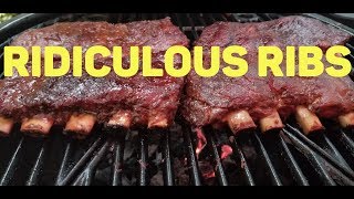 Juicy Pork Spare Ribs  COOKING WITH BIG CAT 305 [upl. by Naenaj]