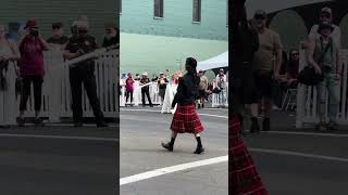 Drum Major Fitzsimmons’ First “Forte” Section at the Woodland Scottish Games  drummajor scotland [upl. by Hairim]