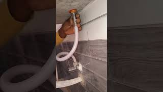 how to install wash basin Faucet shortvideo shortsfeed pvcpipe [upl. by Siloum]