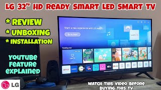 Bought a New LG 32quot HD Ready Smart LED SMART TV  Unboxing amp Review  Installation Process [upl. by Cresa]