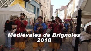 Médiévales de Brignoles 2018 samedi 11 août LC VIDEO [upl. by Innad463]