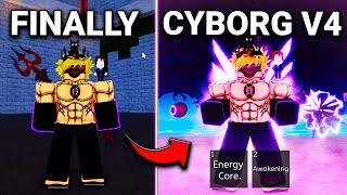 I Finally Fully UNLOCKED Cyborg Race V4 Awakening in Blox Fruits [upl. by Debera582]