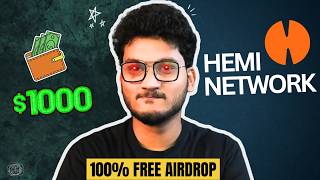 FREE CONFIRMED AIRDROP DONT MISS  Hemi Network Testnet  Crypto Complete guide tutorial [upl. by Lunn]