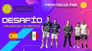 MÉXICO vs ESPAÑA  Frontenis Preolímpico Masculino  Partido 3 Gran Premio Internacional CV 2023 [upl. by Georgianne]