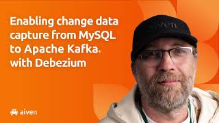 Enabling change data capture from MySQL to Apache Kafka® with Debezium [upl. by Piwowar]