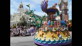 Festival of Fantasy parade at Disneys magic kingdom [upl. by Yuji]