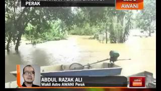 Banjir Perkembangan di Perak 29 Dis Isnin 1200 tengahari [upl. by Gosselin]