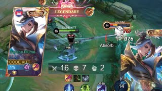 LING TRIPLE KILLS 💥💥💥 codekitt mobilelegends mlbb solo ling [upl. by Adnima]