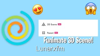 New Funimate 3D Scene Basics  Tutorials [upl. by Tam26]