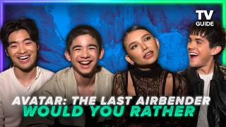 Avatar The Last Airbender LiveAction Cast Plays Would You Rather [upl. by Still]