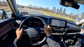 2024 Toyota Grand Highlander Limited  POV Driving Review [upl. by Phina]