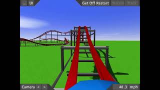 Wicked Cyclone  Ultimate Coaster 2  Hybrid Coaster [upl. by Morgen]