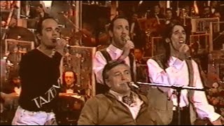 Pierangelo Bertoli amp Tazenda  Spunta la luna dal monte Disimparados SANREMO 1991 [upl. by Cogan]