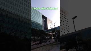 Deloitte office Hyderabad hi tech city [upl. by Jehias608]