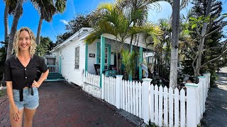 Vibrant Key West Home Tour  Old Town  999000 [upl. by Ateiram]