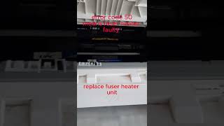 HP Laserjet Pro MFP M130a Error 50 fuser failure shorts viralvideo trending hpprinter [upl. by Barrow]