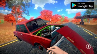 My Real Car MadStorm HD Android Gameplay 2024 New Clone My Summer Car Android amp ios [upl. by Nimesay]