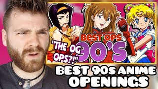 First Time Reacting to quotThe Best ANIME Openings Of The 90squot  CLASSIC ANIME  New Anime Fan [upl. by Akiraa295]