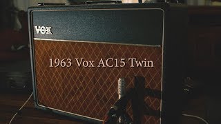 1963 Vox AC15 Twin [upl. by Coltun532]