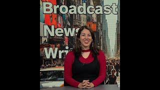 Christine Stoddard  Columbia Journalism School  Broadcast News Writing [upl. by Hilel]