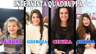 INTERVISTA QUADRUPLA  Un Anno Dopo [upl. by Yrelle992]