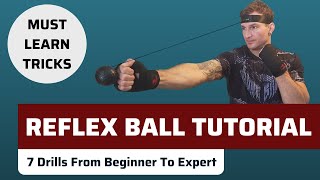 Reflex Ball Tutorial For Beginners  7 Drills From Beginner To Expert By Noah Cutter [upl. by Flosi]