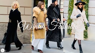 🇮🇹 Trendy December Outfits 5°C  Winter Look 2024  Milan Street Fashion [upl. by Ljoka]