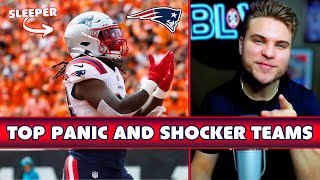 NFL Week 1 Reaction  Top 5 PANIC and SHOCK The World TEAMS [upl. by Avonasac]