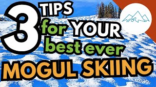 Improve YOUR skiing in the MOGULS  How to ski MOGULS [upl. by Linneman]