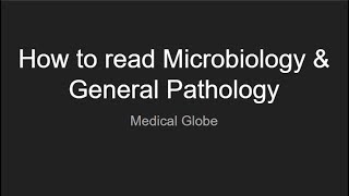 How to Read Microbiology amp General Pathology UrduHindi [upl. by Rawde]