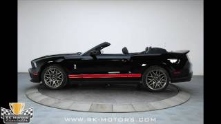 132220  2011 Shelby GT500 Convertible [upl. by Naejamron329]