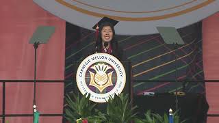 Commencement 2024  Student Speaker Sarah Chen [upl. by Ettenauq]