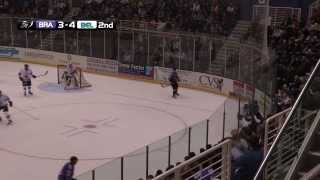 Braehead Clan vs Belfast Giants 281213  EIHL 201314 [upl. by Ilojna]