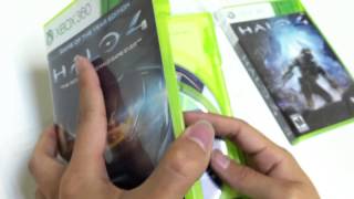 Unboxing Halo 4 Game of the Year Edition Xbox 360 [upl. by Zetneuq]