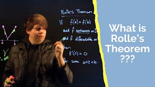 Lit Calculus 58 Intro to Rolles Theorem [upl. by Doro788]