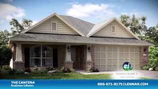 The Cantera New Home Tour  Lennar Houston [upl. by Bokaj]