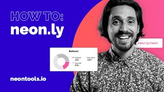 Shorten URLs and analyze clickdata with neonly for free on neontoolsio [upl. by Melena456]