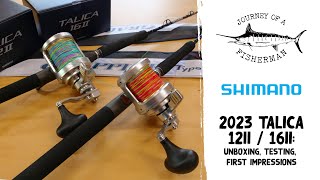 The New 2023 Shimano Talica 12  16  Unboxing Testing First Impressions [upl. by Niklaus]