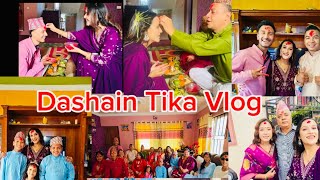 Dashain Tika vlog ❤️ [upl. by Terencio]