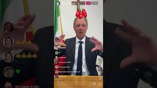 La prima live NPC del ministro Francesco Lollobrigida a Propaganda Live [upl. by Wassyngton]