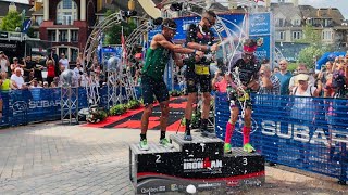 IRONMAN MONT TREMBLANT 2019 WINNER CODY BEALS AND CARRIE LESTER RACE HIGHLIGHTS [upl. by Feinleib]