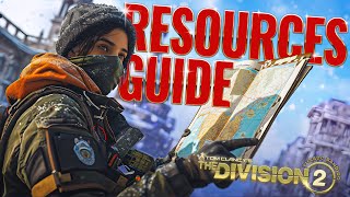 The Division 2 2024 Ultimate Guide to Resources Mastery • Exotics • XP Farm • TIPS amp TRICKS [upl. by Abeh]