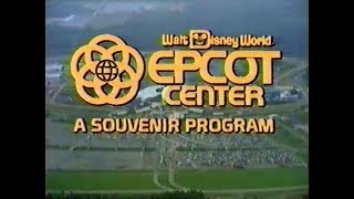 Epcot Center A Souvenir Program 1983 [upl. by Noral]