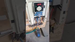 VFD control motor and convert speed motor vfd motor shorts foryou subscribe [upl. by Necaj281]