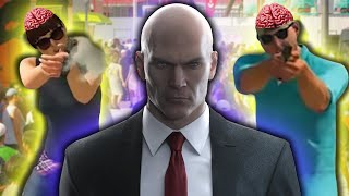 Hitman 3 but EVERYONE has 800 IQ and a Gun [upl. by Amberly1]