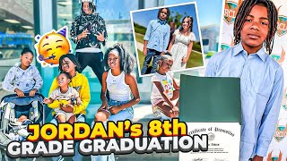 Jordans 8th Grade Graduation Let’s Celebrate 🎊 [upl. by Mckenna]