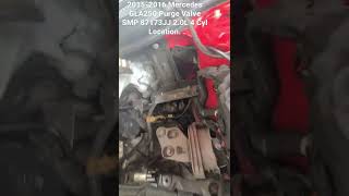 Location 2015 Mercedes GLA250 Purge Valve [upl. by Loesceke]